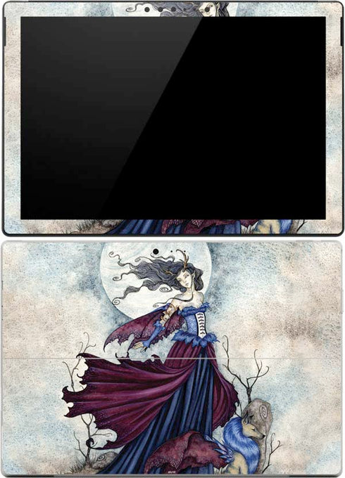 Amy Brown The Moon is Calling Fairy and Dragon Surface Pro (2017) Skin